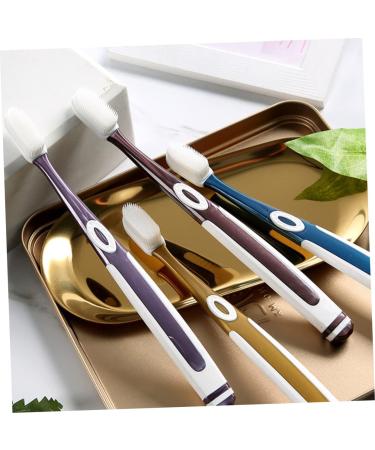 Frcolor 4-Piece Nano Toothbrush Set - Portable Hand Toothbrushes for Adults | Effective Dental Care Tools | International Shipping - Buy Online on GoSupps.com