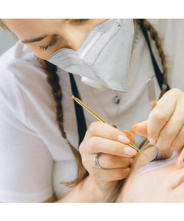 Lash Lift Tool Kit - 2 Pieces Stainless Steel Professional Supplies for Lash Lift and Tint - Metal Rods with Separator Comb - Gold & Silver - Buy Online on GoSupps.com