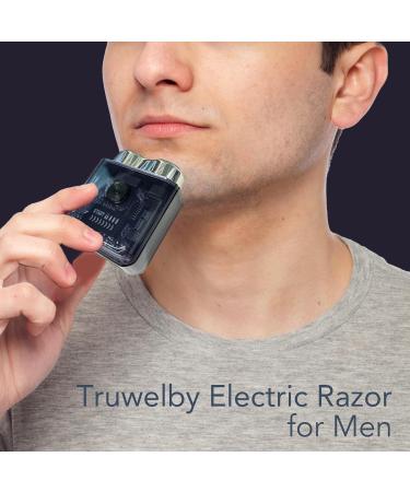 Electric Razor for Men - Portable Mini Travel Shaver | Cordless Lightweight 8500 RPM Face Shaver - Buy Online on GoSupps.com