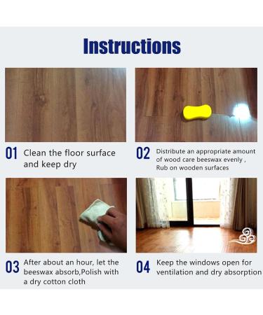 Wood Seasoning Beeswax Wood Seasoning Beeswax for Furniture - Wear-Resistant Furniture Maintenance Cleaner Floor Polishing Wax Gaoxiao - Buy Online on GoSupps.com