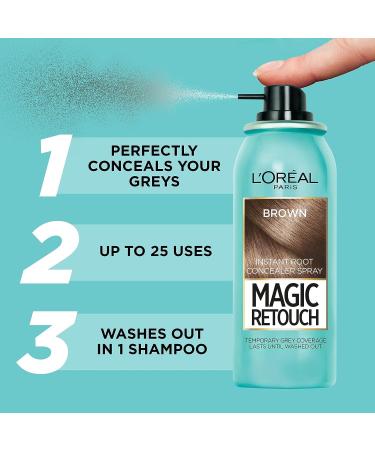L'Or al Paris Excellence Cr me Permanent Hair Dye Natural Dark Brown 4 + Magic Retouch Dark Brown Root Touch Up 75ml Set For Perfect Hair & Roots Coverage In Between Colours Natural Dark Brown Hair Dye & Rot Touch Up 75.00 ml (Pack of 1) - Buy Online on GoSupps.com