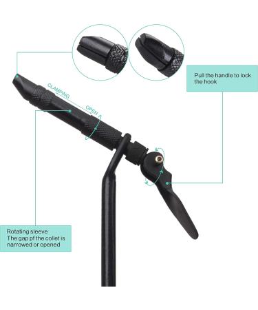 Shaddock Fly Fishing Binding Tool Set | Coil-Finish Scissors Hackle Hair Stacker & Fly Tying Vice - International Shipping Available - Buy Online on GoSupps.com