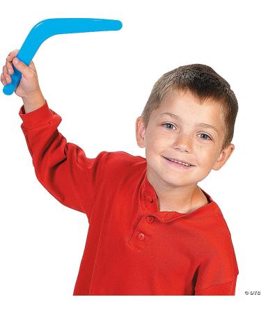 Fun Express Plastic Boomerangs - Bulk Pack of 48 - Outdoor Play School and Daycare Activities for Kids - Buy Online on GoSupps.com