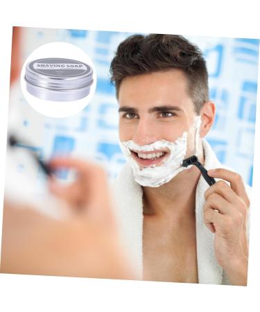 LALADEFIEE 1pc Shaving Soap Men Shaving Cream Men Facial Soap Moisturising Face Wash Aluminum Material 1 g (Pack of 1) Green - Buy Online on GoSupps.com