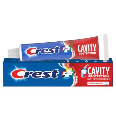 Crest Cavity Protection Toothpaste Regular 8.2 Ounce (Pack of 2) - Buy Online on GoSupps.com
