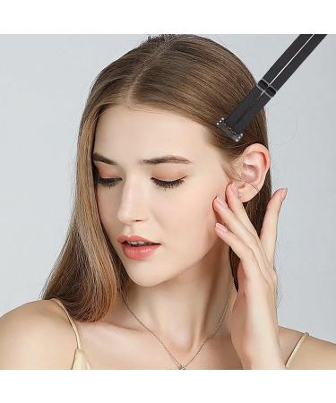 Miaija 2 Pieces Face Lift Tape Black Facelift Bands with Clips Reusable Hairpin Facial Lifting Bands for Women Girls Face Shaping - Buy Online on GoSupps.com