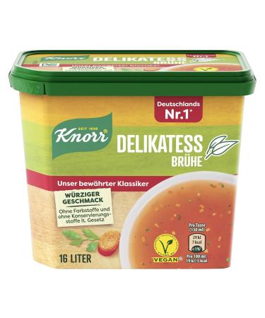 Knorr Delicatessen Vegan Vegetable Broth - Spicy Flavor | 6x329g Pack | 16L - Buy Online on GoSupps.com