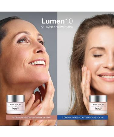  BELLA AURORA Bella Aurora Lumen10 Anti-Ageing Anti-Spot Cream with Polyhydroxyacids Niacinamide and Liposomed Melatonin Regeneration Elasticity and Intensive Hydration 50ml - Buy Online on GoSupps.com