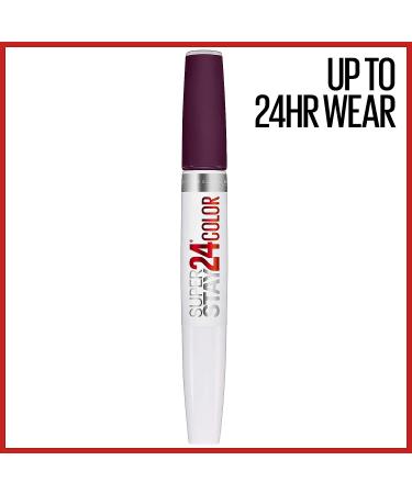 Maybelline SuperStay 24-Hour Liquid Lipstick in Extreme Aubergine 270 - 1 Count - Buy Online on GoSupps.com