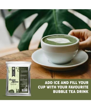 Wild Monk Creamy Matcha Cup Lining (1kg) 67 Servings Premium Cup Lining Powder Form Add Flavor to Bubble Tea & Desserts - Buy Online on GoSupps.com