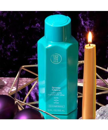 TPH BY TARAJI Serene Queen Shampoo | Vegan Sulfate-Free Hydrating Cleanser with Chamomile & Green Tea | Gentle Hair Care for Men & Women - 12 fl. oz - Buy Online on GoSupps.com