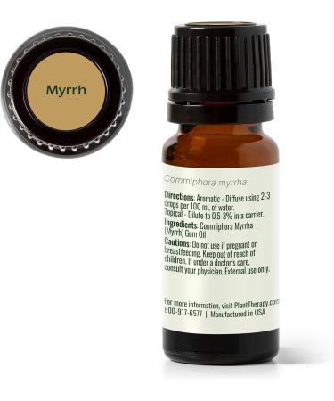 Plant Therapy Myrrh Essential Oil 100% Pure Undiluted Natural Aromatherapy Therapeutic Grade 10 mL (1/3 oz) - Buy Online on GoSupps.com