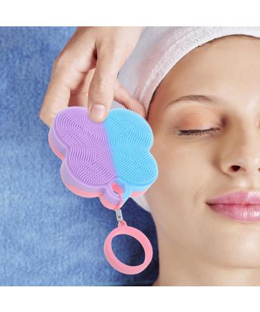 Premium Silicone Face Cleansing Brush - Exfoliator Scrubber for Deep Cleansing | 7x7cm - Shop Internationally - Buy Online on GoSupps.com