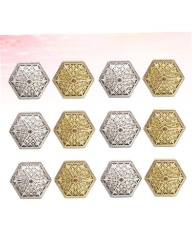 KOMBIUDA Wedding Stuff 12pcs Sugar Container Candy Container Hexagon Candy Holders Candy Box Candy Stand Western Style - Buy Online on GoSupps.com