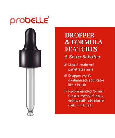 Probelle Natural Fungal Nail Treatment - 0.5 fl oz (15 ml) | Effective Nail Health Solution - Buy Online on GoSupps.com