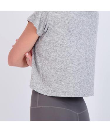 5 Pack Women's Dry Fit Crop Tops - Short Sleeve Crew Neck Athletic Tees (Regular & Plus Size) Medium Set 6 - Buy Online on GoSupps.com
