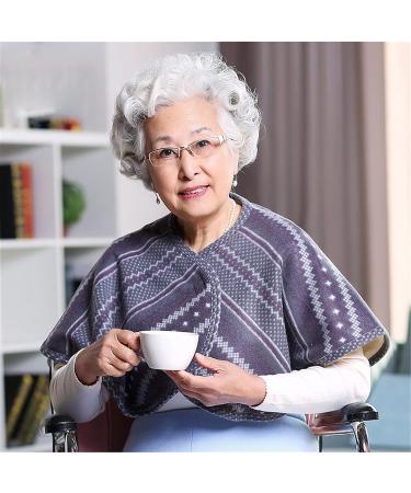 SHDT Elderly Care Shoulder Shawl Cloak - Warm Blanket for Bedridden Patients | Winter Shoulder Blanket - Buy Online on GoSupps.com