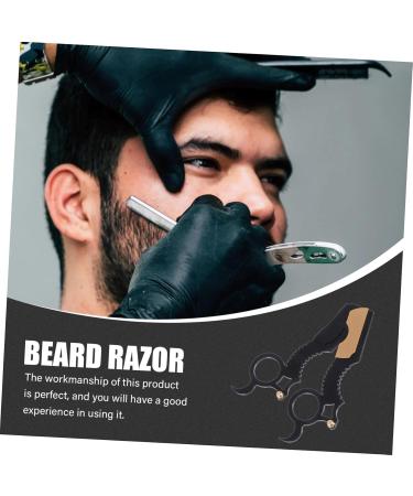 Angoily Stainless Steel Razor Holder for Men - Classic Wearable Shaver Ring for Beard Grooming - Buy Online on GoSupps.com
