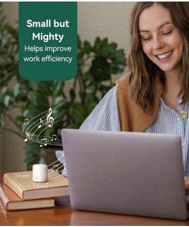Restnature Travel White Noise Machine - Portable 16 Soothing Sounds, Louder Speaker, Rechargeable Mini Sound Machine for Adults Sleeping - Ideal for Home, Office, and Outdoor Use - Buy Online on GoSupps.com