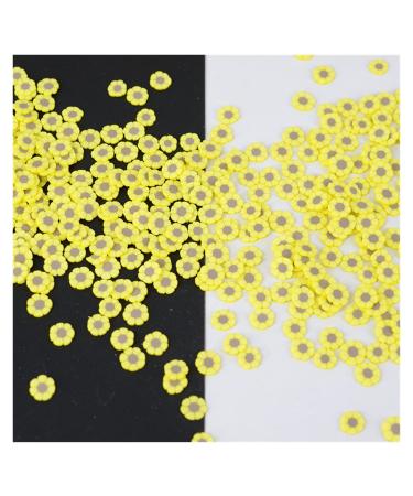 RT 500g/lot Polymer Clay Sunflower Sprinkles Lovely Confetti for Crafts Making DIY Confetti Y1104 (Color : 5mm)