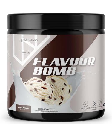 NeoSupps Flavorver I Stracciatella 250gi makes every fade food super delicious I little calories i perfect for your diet I also suitable for baking Stracciatella 250g 250 g (1 Pack)