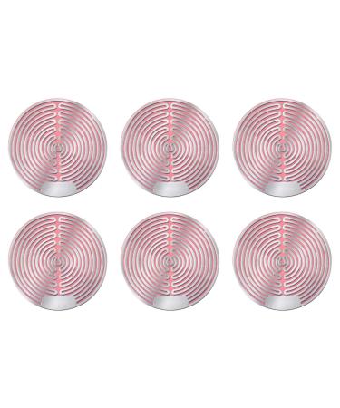 6 PCs Anti Radiation Sticker for Mobile Protection |Handy sticker 5G Blocker Protecto |Radiation protection mobile phone sticker with coil pattern 3D glue high-end accessories for all devices laptops