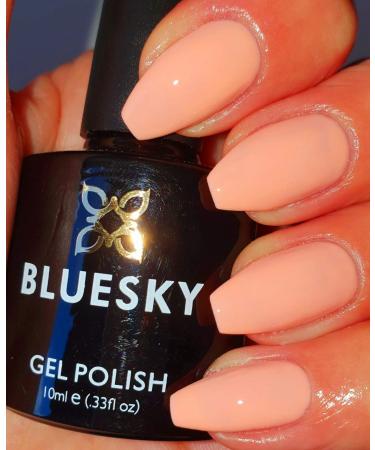 Bluesky PINK MARTINI LIGHT PASTEL PEACH ORANGE SUMMER PARTY SS2014 Nail Gel Polish NEW 2020 UV LED Soak Off 10ml