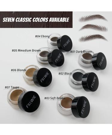Blonde Eyebrow Pomade - Long-Lasting Smudge-Proof Wax for Precision Eyeliner & Brow Definition | Ideal for Women - Shop Internationally - Buy Online on GoSupps.com