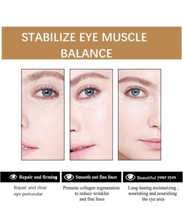  JASUBAI 2 Pack Retinol Brightening Eye Balm Retinol Eye Cream Anti-Aging Eye Cream Instant Firming Brightening Eye Cream - Buy Online on GoSupps.com