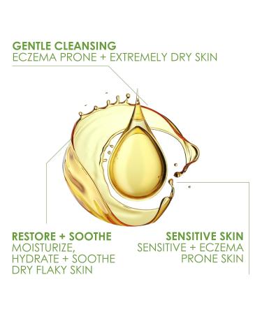 Gentle Cleansing Body Wash for Eczema & Sensitive Skin - Soothing Manuka Honey Formula 4 oz - International Shipping Available - Buy Online on GoSupps.com