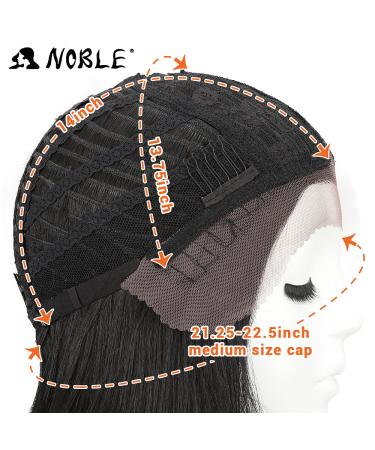 Noble Black Bob Wig for Women - 10 Inch Short Straight T Part HD Lace Front | 150% Density Heat Resistant Synthetic Hair | Blunt Cut for Party & Daily Use - Natural Black - Buy Online on GoSupps.com