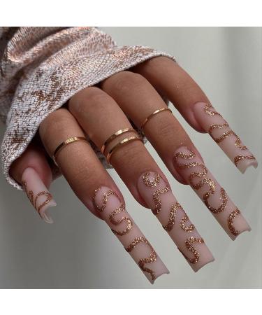 3XL Dual Nail Forms - Square Curved Molds for Polygel Acrylic & Dip Powder Extensions | International Shipping Available - Buy Online on GoSupps.com