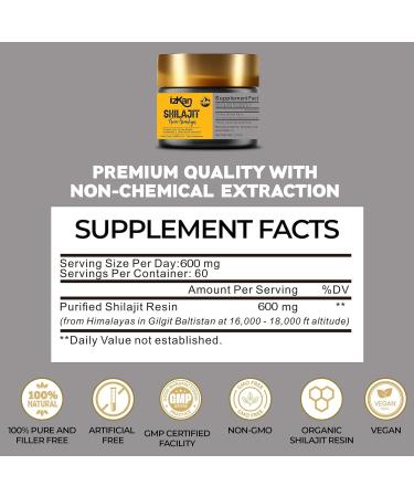 Buy 100% Pure Shilajit Resin 30g - Natural Himalaya Source of Fulvic & Humic Acid 85 Minerals - Immunity & Energy Booster - Buy Online on GoSupps.com