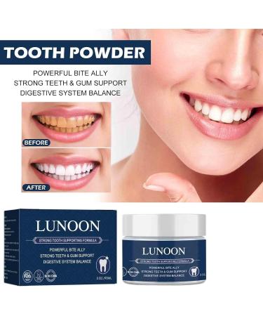 Fortbite Tooth Powder & Toothpaste | Strong Tooth Support & Remineralizing Formula for Healthy Teeth & Gums | Tooth Whitening & Stain Removal (1PC) - Buy Online on GoSupps.com
