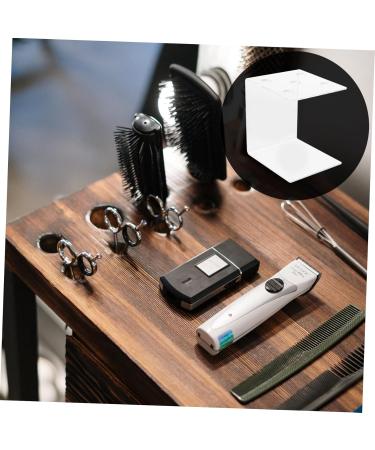LALAFINA Storage Bracket Universal Trimmer Holder Rack for Hair Trimmer Hairstylist Accessories Barber Scissor Desk Hair Cutting Stylist Rack Barber Organizer Plastic - Buy Online on GoSupps.com