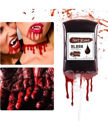  Generisch Paint Liquid | 170ml Waterproof for Halloween Red and Blue Makeup for Women and Men Spooky Party Supplies - Buy Online on GoSupps.com