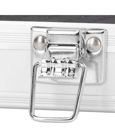 Nail Drill Bits Holder Durable Nail Drill Bits Container Multi Hole Dustproof for Technician for Salon (Silver) - Buy Online on GoSupps.com