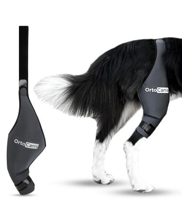Ortocanis Kniebandage Dog Hindbone Right leg size S - bandage dog hind leg with cruciate ligament injuries patellar luxation or osteoarthritis right leg size small