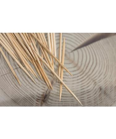 KingSeal Bamboo Toothpicks, 2.5 Inch Unflavored - 4000 Count (4 boxes of 1000) - 100% Renewable - Buy Online on GoSupps.com