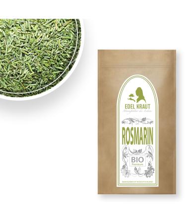 Rosemary dried organic 100g |Noble herb - 100% natural pure organic rosemary cut free of any additives - Organic Rosemary - Rosemary Tea or Premium spice for salads meat ... Bio rosemary 100 g