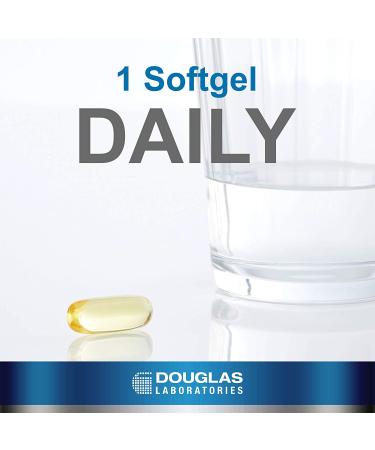 Douglas Laboratories Quell Fish Oil EPA/DHA Plus D | 1,000 I.U. Vitamin D3 | 60 Softgels - Buy Online on GoSupps.com