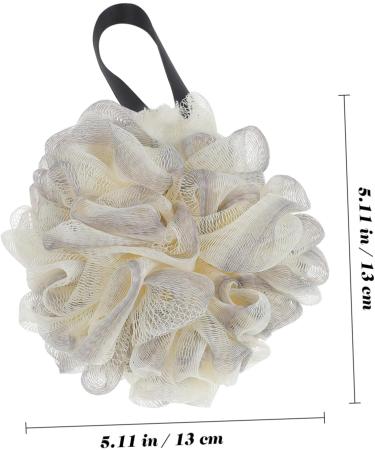 Beaupretty 8 Pcs Colorful Large Bath Balls - Exfoliating Shower Loofahs & Travel Body Wash Sponges for Ultimate Clean & Relaxation - Buy Online on GoSupps.com