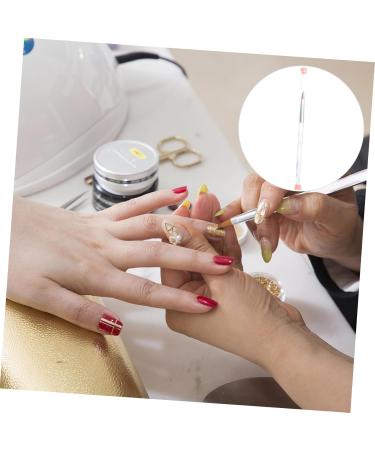 FRCOLOR Nail Pen drawing polish brush nail paint brushes for nail art acrylic nail art brush foundation brush nail polish brushes builder brushes manicure pen Nail Brush abs 16.3X0.8X0.8CM Colorful 1 - Buy Online on GoSupps.com