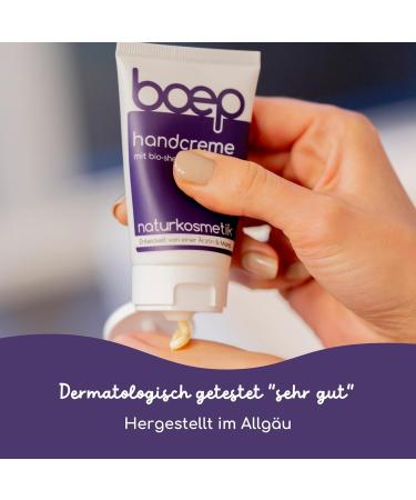 boep Hand Cream | For Dry or Chapped Skin | Natural Vegan Cosmetics with Shea Butter & Calendula | Travel Size | For Women Men Children & Pregnant Women (40ml) - Buy Online on GoSupps.com