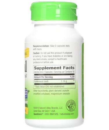 Buy Natures Way Goldenseal Root - Premium Herbal Supplement for Immune Support - International Shipping Available - Buy Online on GoSupps.com