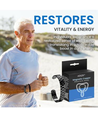Buy Biancat ProstaPower Magnetic Copper Band | AEXZR & Oveallgo Prostate Bands for Men & Women - Black & Gold - International Shipping Available - Buy Online on GoSupps.com