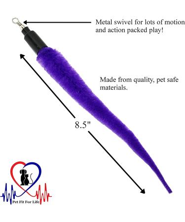Pet Fit For Life Cat Toy - 5 Piece Worms Teaser and Exerciser for Interactive Play with Cat and Kitten - Buy Online on GoSupps.com