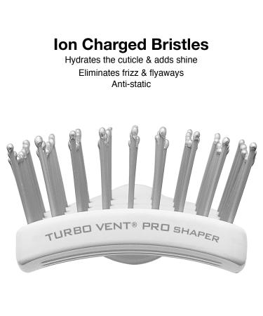 Olivia Garden CITVPRO-SPR Ceramic Ion Turbo Vent Pro Hair Brush for Shaping - Buy Online on GoSupps.com