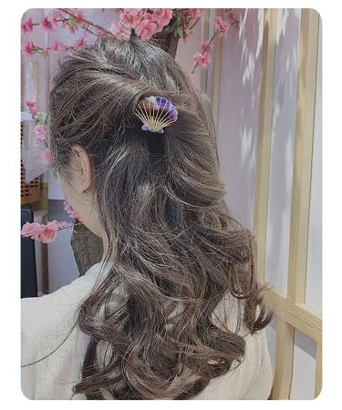 12 Pieces Klue Clips Seashell Hair Claw Clips - Vintage Mini Mussel Shell Hair Clips for Brides & Girls - Buy Online on GoSupps.com