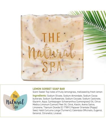 The Natural Spa Hair and Body Wash Set Citrus | Shampoo Conditioner & Soap Bar Deodorant Face Flannel Travel bag - Buy Online on GoSupps.com